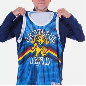 NEW: 2024 Denver Nuggets Grateful Dead Commemorative Jersey (Rare) - Medium
